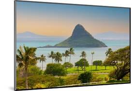 Chinaman's Hat Island off the East Coast of Oahu, Hawaii-Phillip Kraskoff-Mounted Photographic Print