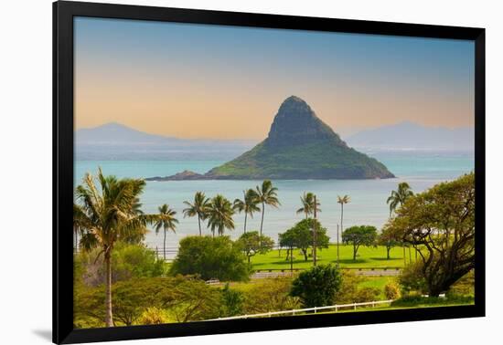 Chinaman's Hat Island off the East Coast of Oahu, Hawaii-Phillip Kraskoff-Framed Photographic Print