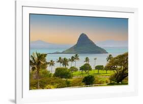 Chinaman's Hat Island off the East Coast of Oahu, Hawaii-Phillip Kraskoff-Framed Photographic Print