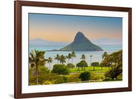 Chinaman's Hat Island off the East Coast of Oahu, Hawaii-Phillip Kraskoff-Framed Photographic Print