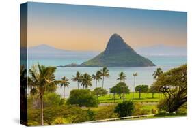 Chinaman's Hat Island off the East Coast of Oahu, Hawaii-Phillip Kraskoff-Stretched Canvas