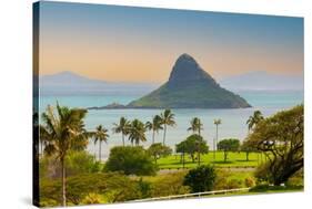 Chinaman's Hat Island off the East Coast of Oahu, Hawaii-Phillip Kraskoff-Stretched Canvas