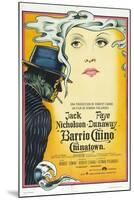 Chinatown, (AKA Barrio Chino), Argentinan Poster, L-R: Jack Nicholson, Faye Dunaway, 1974-null-Mounted Art Print