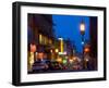 Chinatown at Night, San Francisco, California, USA-Julie Eggers-Framed Photographic Print