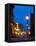 Chinatown at Night, San Francisco, California, USA-Julie Eggers-Framed Stretched Canvas