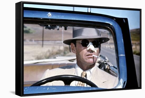CHINATOWN by RomanPolanski with Jack Nicholson, 1974 (photo)-null-Framed Stretched Canvas
