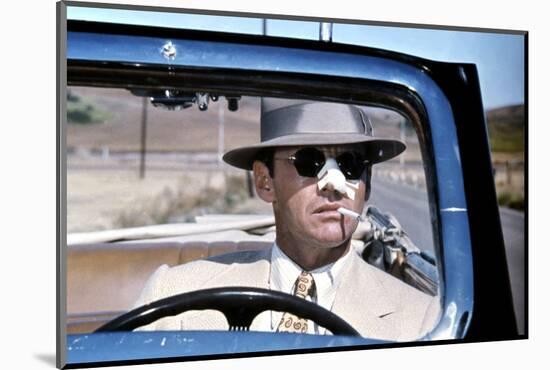 CHINATOWN by RomanPolanski with Jack Nicholson, 1974 (photo)-null-Mounted Photo