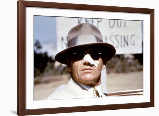 CHINATOWN by RomanPolanski with Jack Nicholson, 1974 (photo)-null-Framed Photo