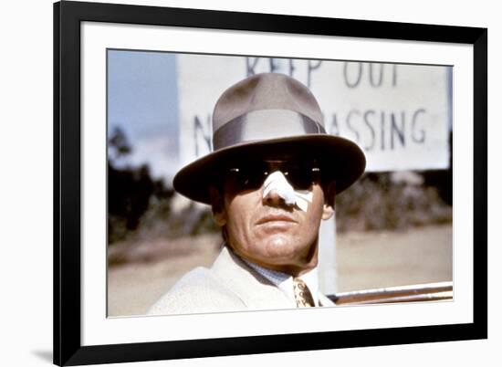 CHINATOWN by RomanPolanski with Jack Nicholson, 1974 (photo)-null-Framed Photo