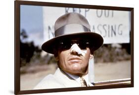 CHINATOWN by RomanPolanski with Jack Nicholson, 1974 (photo)-null-Framed Photo