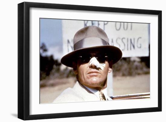 CHINATOWN by RomanPolanski with Jack Nicholson, 1974 (photo)-null-Framed Photo