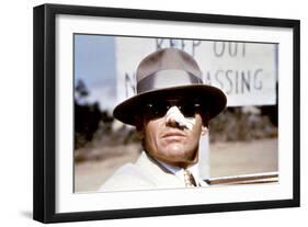CHINATOWN by RomanPolanski with Jack Nicholson, 1974 (photo)-null-Framed Photo