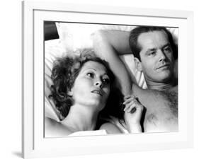 Chinatown, Faye Dunaway, Jack Nicholson, 1974-null-Framed Photo