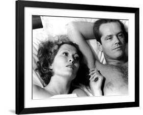 Chinatown, Faye Dunaway, Jack Nicholson, 1974-null-Framed Photo