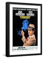 Chinatown, Faye Dunaway, Jack Nicholson, 1974-null-Framed Art Print