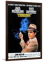 Chinatown, Faye Dunaway, Jack Nicholson, 1974-null-Framed Art Print