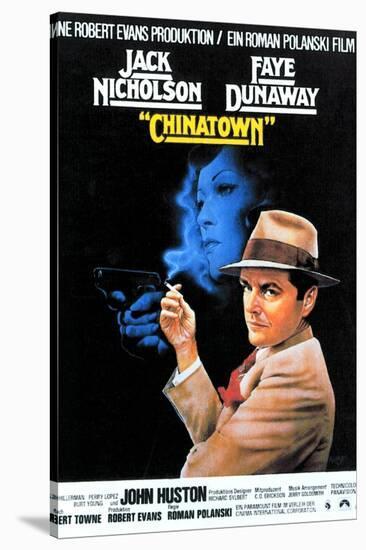 Chinatown, Faye Dunaway, Jack Nicholson, 1974-null-Stretched Canvas