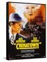 Chinatown, French Poster Art, Jack Nicholson, Faye Dunaway, 1974-null-Framed Stretched Canvas