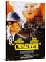 Chinatown, French Poster Art, Jack Nicholson, Faye Dunaway, 1974-null-Stretched Canvas