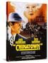 Chinatown, French Poster Art, Jack Nicholson, Faye Dunaway, 1974-null-Stretched Canvas