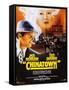 Chinatown, French Poster Art, Jack Nicholson, Faye Dunaway, 1974-null-Framed Stretched Canvas