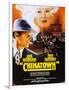 Chinatown, French Poster Art, Jack Nicholson, Faye Dunaway, 1974-null-Framed Art Print