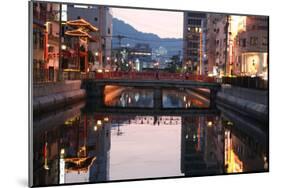 Chinatown in Nagasaki at Dusk, Japan-Ryuji Adachi-Mounted Art Print