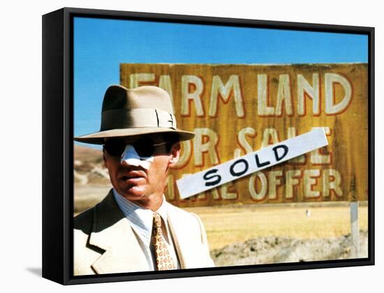 Chinatown, Jack Nicholson, 1974-null-Framed Stretched Canvas