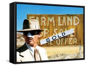 Chinatown, Jack Nicholson, 1974-null-Framed Stretched Canvas