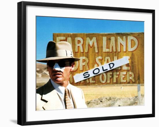 Chinatown, Jack Nicholson, 1974-null-Framed Photo