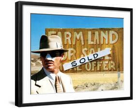 Chinatown, Jack Nicholson, 1974-null-Framed Photo