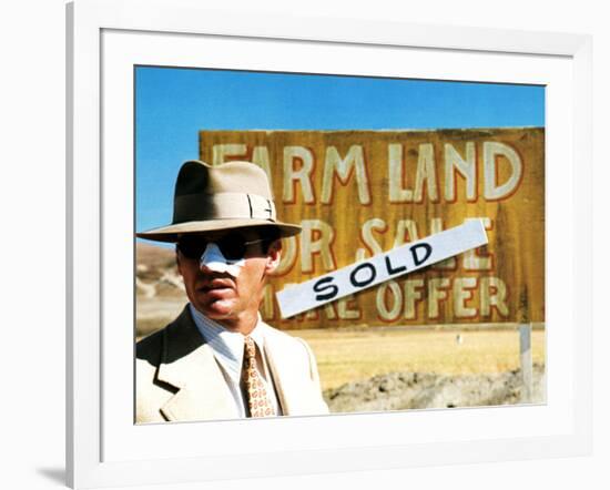 Chinatown, Jack Nicholson, 1974-null-Framed Photo