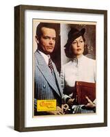 Chinatown, Jack Nicholson, Faye Dunaway, 1974-null-Framed Art Print