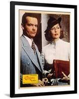 Chinatown, Jack Nicholson, Faye Dunaway, 1974-null-Framed Art Print