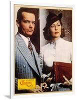 Chinatown, Jack Nicholson, Faye Dunaway, 1974-null-Framed Art Print