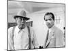 Chinatown, John Huston, Jack Nicholson, 1974-null-Mounted Photo