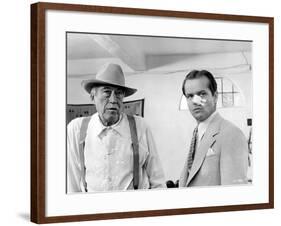 Chinatown, John Huston, Jack Nicholson, 1974-null-Framed Photo