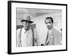 Chinatown, John Huston, Jack Nicholson, 1974-null-Framed Photo