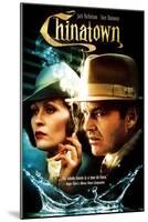 Chinatown, L-R: Faye Dunaway, Jack Nicholson, 1974-null-Mounted Art Print