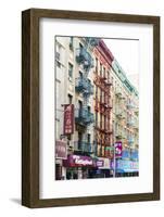 Chinatown, Manhattan, New York City, United States of America, North America-Fraser Hall-Framed Photographic Print