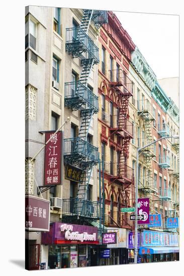 Chinatown, Manhattan, New York City, United States of America, North America-Fraser Hall-Stretched Canvas