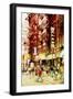 Chinatown NYC - In the Style of Oil Painting-Philippe Hugonnard-Framed Giclee Print