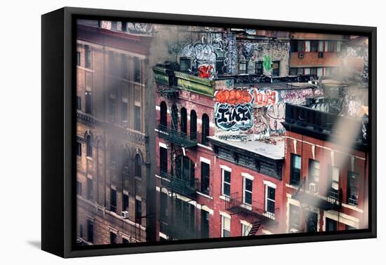 Chinatown NYC-null-Framed Stretched Canvas