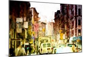 Chinatown NYC-Philippe Hugonnard-Mounted Giclee Print