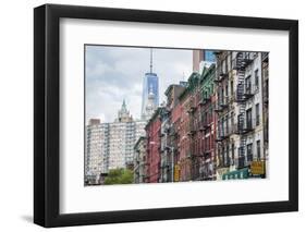Chinatown of New York City, Ny, USA-Julien McRoberts-Framed Photographic Print
