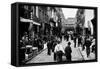 Chinatown on a Sunday: Pell Street, New York-null-Framed Stretched Canvas