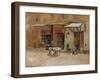 Chinatown, San Francisco, 1908 (Watercolour and Pencil on Paperboard)-Louis Comfort Tiffany-Framed Giclee Print
