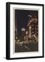 Chinatown - San Francisco, CA Chop Suey at Night-Lantern Press-Framed Art Print