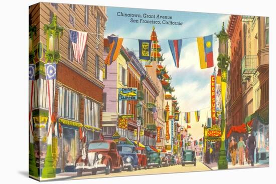 Chinatown, San Francisco, California-null-Stretched Canvas