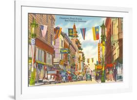 Chinatown, San Francisco, California-null-Framed Premium Giclee Print